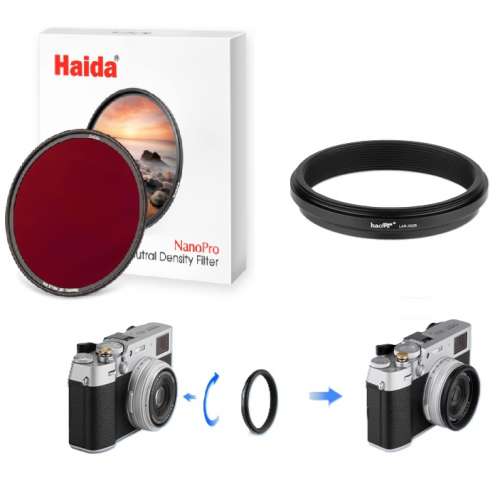Haida 49mm NanoPro MC ND 1.8 / ND64 Filter 6-Stop with LAR-X52B