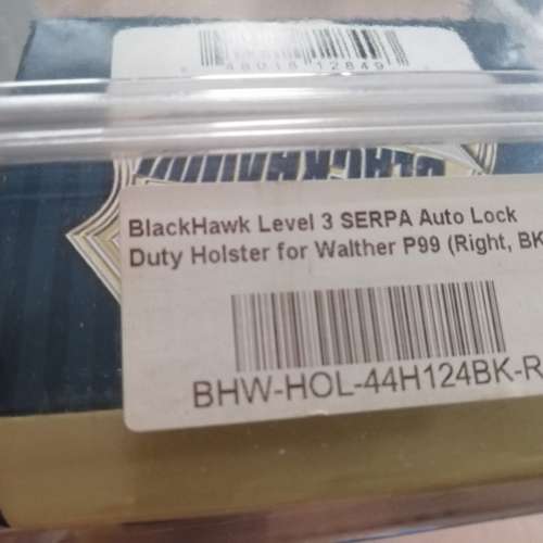 BLACKHAWK HOLSTER Walther P99
