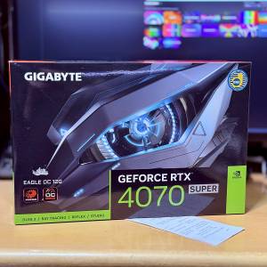 GIGABYTE 技嘉 GeForce RTX™ 4070 SUPER EAGLE OC 12G