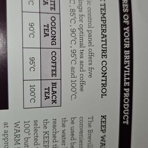 Breville 五段溫水即熱水煲