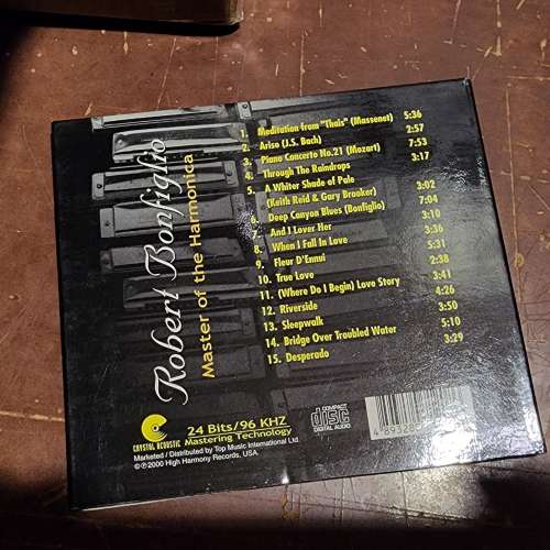 Robert Bonfiglio Master of the Harmonica cd  大減價