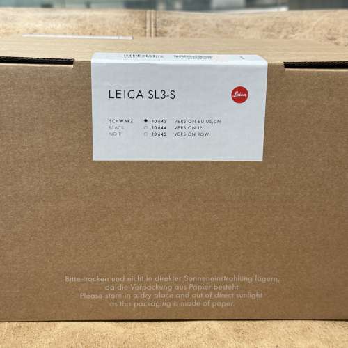 全新現貨 Leica SL3-S Body Only (淨機身) (10643)