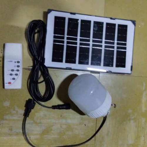 一拖一太陽能燈泡