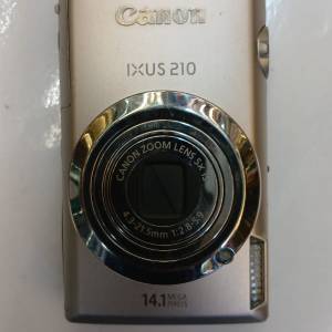 市上無雙的 95%新Canon ixus 210 CCD機機皇, 連全新原廠皮袋 全套