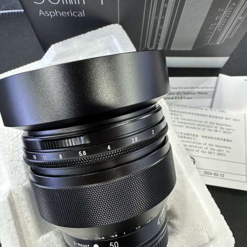 市場少有 99% Voigtlander E 50mm f1 大光圈 for Sony E mount