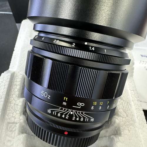 行貨保用 99% Voigtlander Z 50mm f1 for Nikon Z Mount 50 1 大光圈