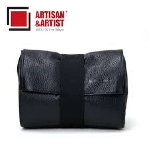 Artisan&Artist* ACAM-78 Soft Leather Pouch (M) 相機收納軟皮袋(大) - Made in J...