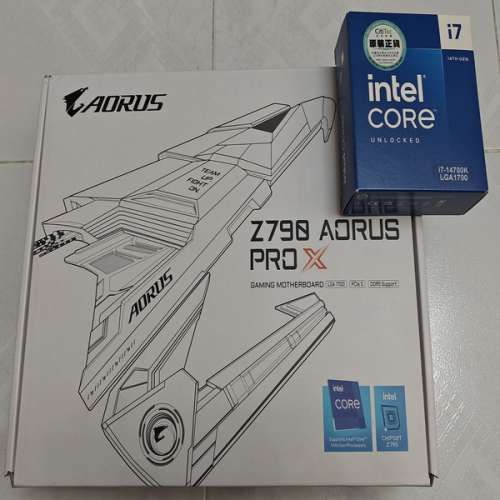 Intel i7-14700K + Gigabyte Z790 AORUS PRO X