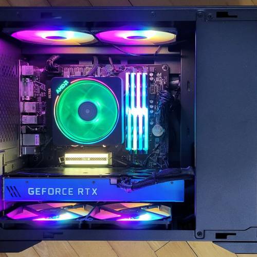 R5 3600X 32gb 1tb m2 rtx2060 可暢玩MH遊戲電腦 即買即用