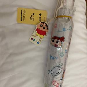 蠟筆小新電動傘