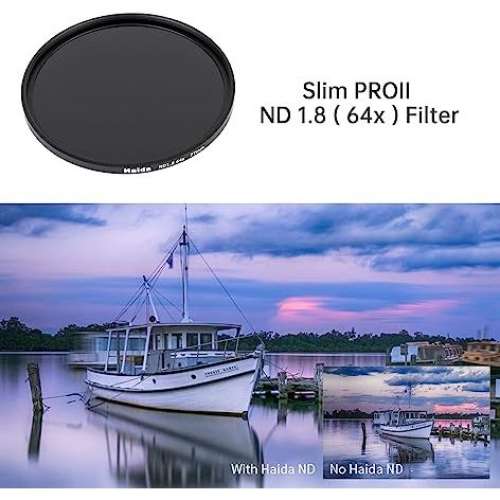 Haida Slim Pro II MC ND 1.8 / ND 64 Filter / 6-Stop Neutral Density Filter 減...