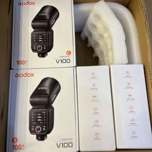 「最新現貨」神牛V100 閃光燈 ✨ 盡力為大家訂購👏🏻👏🏻👏🏻 Sony Canon Nikon Fu...
