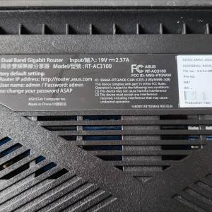 ASUS RT-AC3100 Router（2.4Ghz壞）