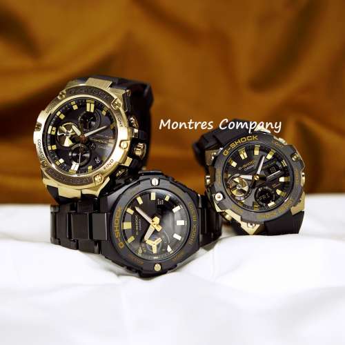 Montres Company 香港註冊公司(32年老店) 卡西歐 CASIO G-Steel 不鏽鋼錶帶 太陽能...