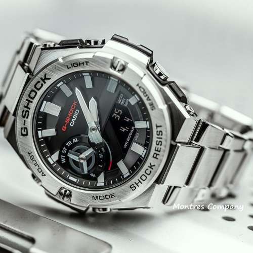 Montres Company 香港註冊公司 (32年老店) 卡西歐 CASIO G-Steel 藍芽 不鏽鋼錶帶 ...