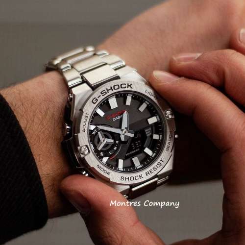 Montres Company 香港註冊公司 (32年老店) 卡西歐 CASIO G-Steel 藍芽 不鏽鋼錶帶 ...