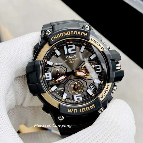 Montres Company 香港註冊公司(32年老店) 卡西歐 CASIO MCW-100H-9A2 黑金色 兩款色...