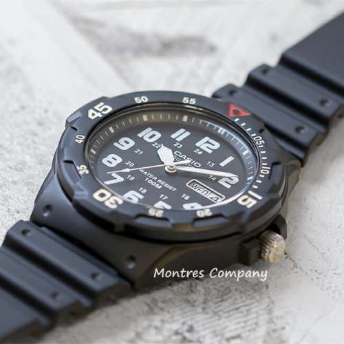 Montres Company 香港註冊公司(32年老店) 卡西歐 CASIO 旋轉計時錶圈 MRW200 MRW-2...