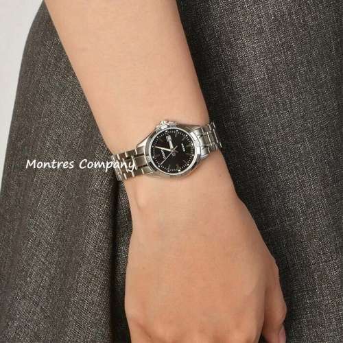 Montres Company 香港註冊公司(32年老店) 卡西歐 CASIO 不鏽鋼錶帶 黑銀色 MTP1308...