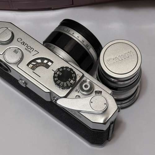 Canon Model 7+50mm f1.4+100mm f3.5