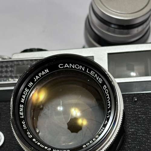 Canon Model 7+50mm f1.4+100mm f3.5