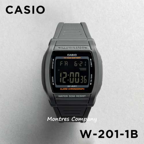 Montres Company 香港註冊公司(32年老店) 卡西歐 CASIO 10年電池壽命 50米防水 全...