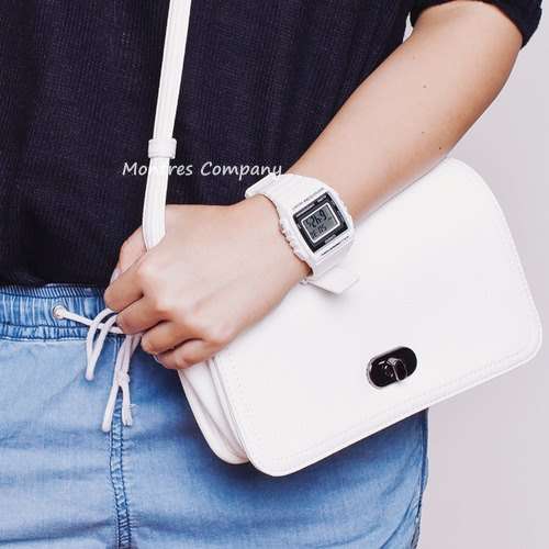 Montres Company 香港註冊公司(32年老店) 卡西歐 CASIO 七年電池壽命 黑白色 W215 ...