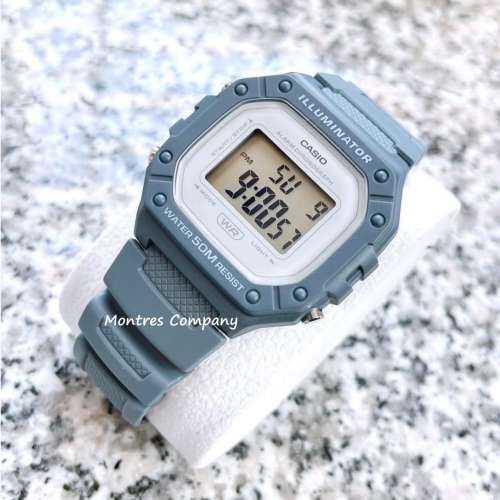 Montres Company 香港註冊公司(32年老店) 卡西歐 CASIO W218 W-218HC-2A 百搭款 標...