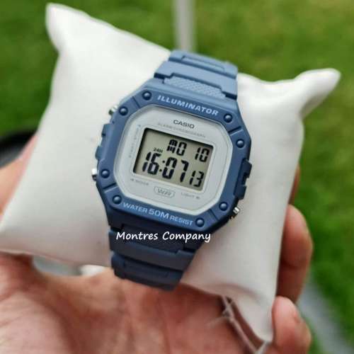 Montres Company 香港註冊公司(32年老店) 卡西歐 CASIO W218 W-218HC-2A 百搭款 標...