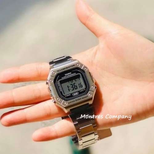 Montres Company 香港註冊公司(32年老店) 卡西歐 CASIO 不銹鋼金屬錶帶 W218 W-218...