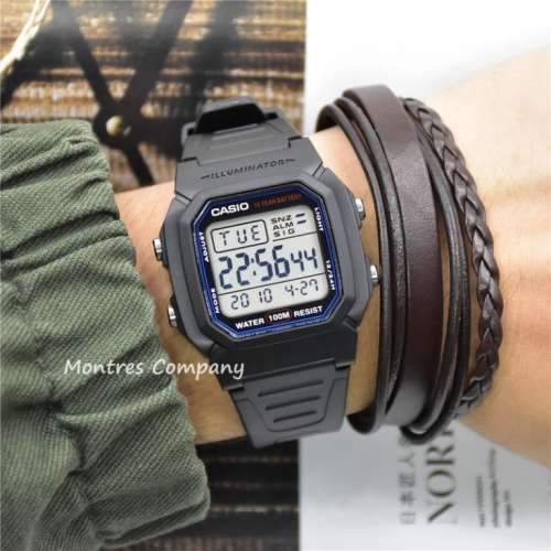 Montres Company 香港註冊公司(32年老店) 卡西歐 CASIO 十年電池壽命 W800 W-800 W...