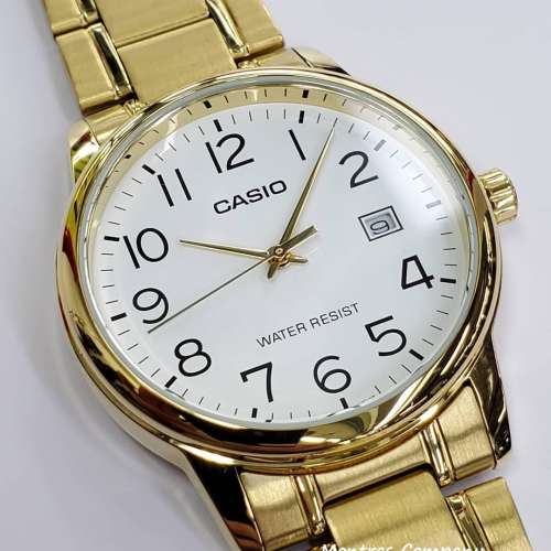 Montres Company 香港註冊公司 (32年老店) 卡西歐 CASIO 防水 不鏽鋼錶帶 MTPV002 ...