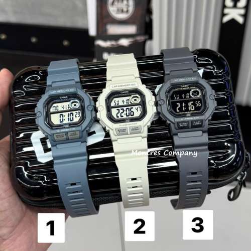 Montres Company 香港註冊公司 (32年老店) 卡西歐 CASIO 防水 WS1400 WS-1400H-8B ...