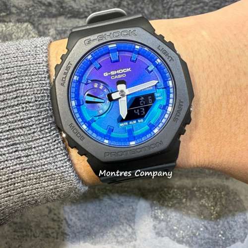 Montres Company 香港註冊公司 (32年老店) 卡西歐 CASIO G-SHOCK 防震 GA-2100FL-1A...