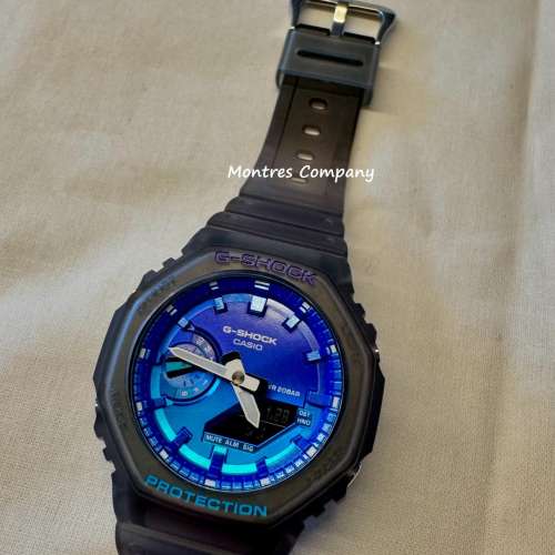 Montres Company 香港註冊公司 (32年老店) 卡西歐 CASIO G-SHOCK 防震 GA-2100FL-1A...