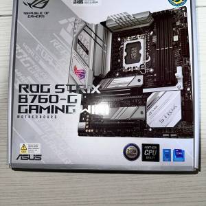 14700F, asus rog strix b760G, G Skill Z5 （2x16gb)6000 DDR5