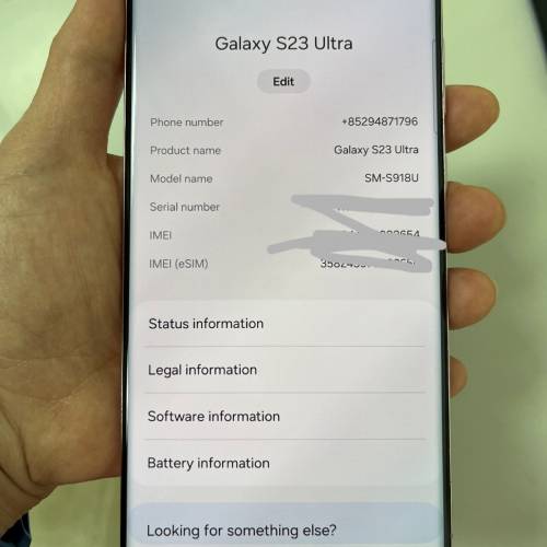 Samsung Galaxy S23 Ultra S918U 8/256gb 有中文