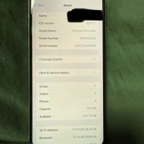 iPhone 11 Pro Max 256GB