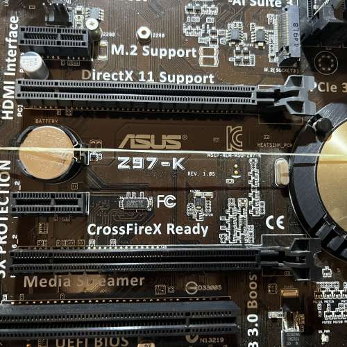 Intel i7 4790k, Asus Z97-K, Team ddr3 2*8GB 1600mhz ram