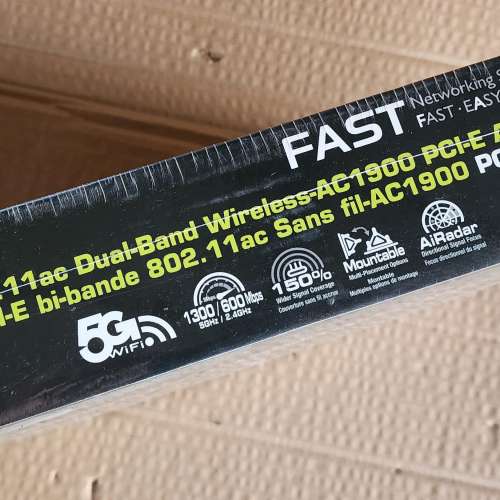 ASUS PCE-AC68  3天線WiFI 接收器