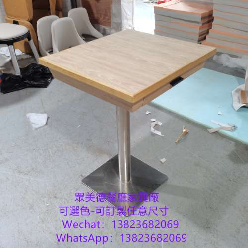 法式餐廳食肆細枱,料理店餐枱訂造,防火膠板飯臺,自助餐廳桌子,仿大理石餐檯訂製,料...