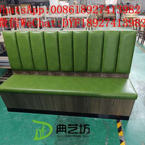 訂造防火皮革卡位沙發梳化,茶餐法式餐廳沙發座椅訂造,深圳傢私訂造工廠，靠墻梳化訂...
