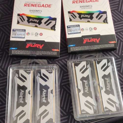 kingston fury renegade 6400 32 gb ram 記憶體