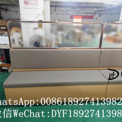 訂造防火卡位梳化，餐廳傢私訂造，單面梳化，雙面梳化定制，卡位梳化廠家，時尚卡位...