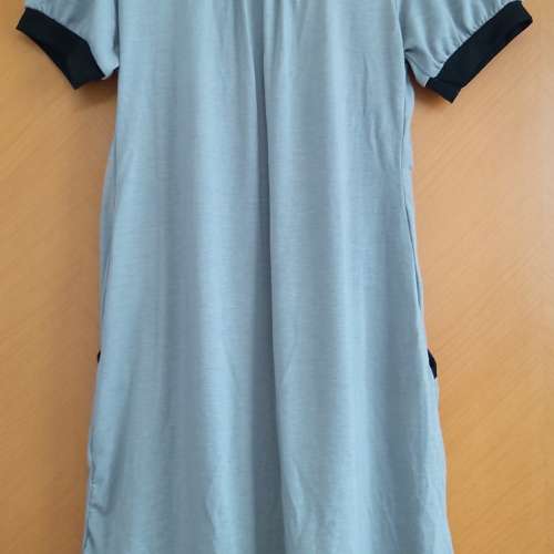 全新灰色連身裙