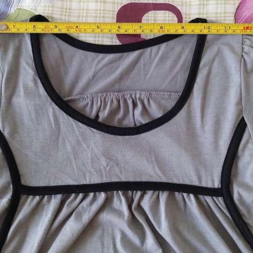 全新灰色連身裙