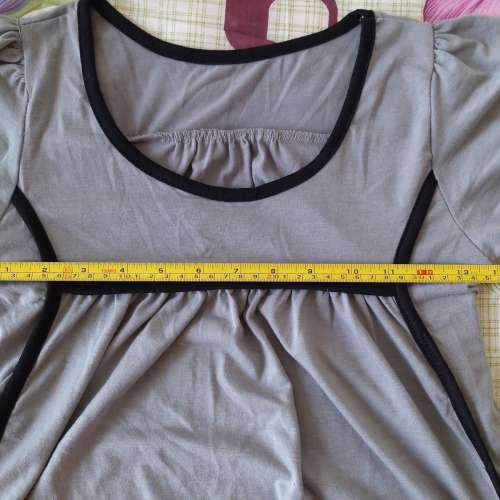 全新灰色連身裙