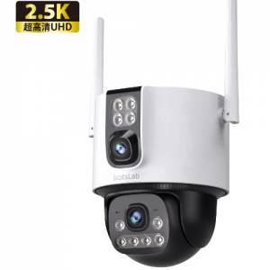 360 BOTSLAB CAM- W315 | AI智能戶內/外雙鏡頭攝影機2.5K超高清 Smart Camera  2.4...