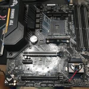 ASUS TUF B450M-PLUS GAMING 主機板 ((正版Window10Pro啟動碼)) Socket AM4