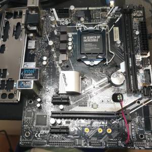 AsRock B365M-HDV MATX 主版 (正版Window10Pro) Socket 1151 支援8、9代CPU